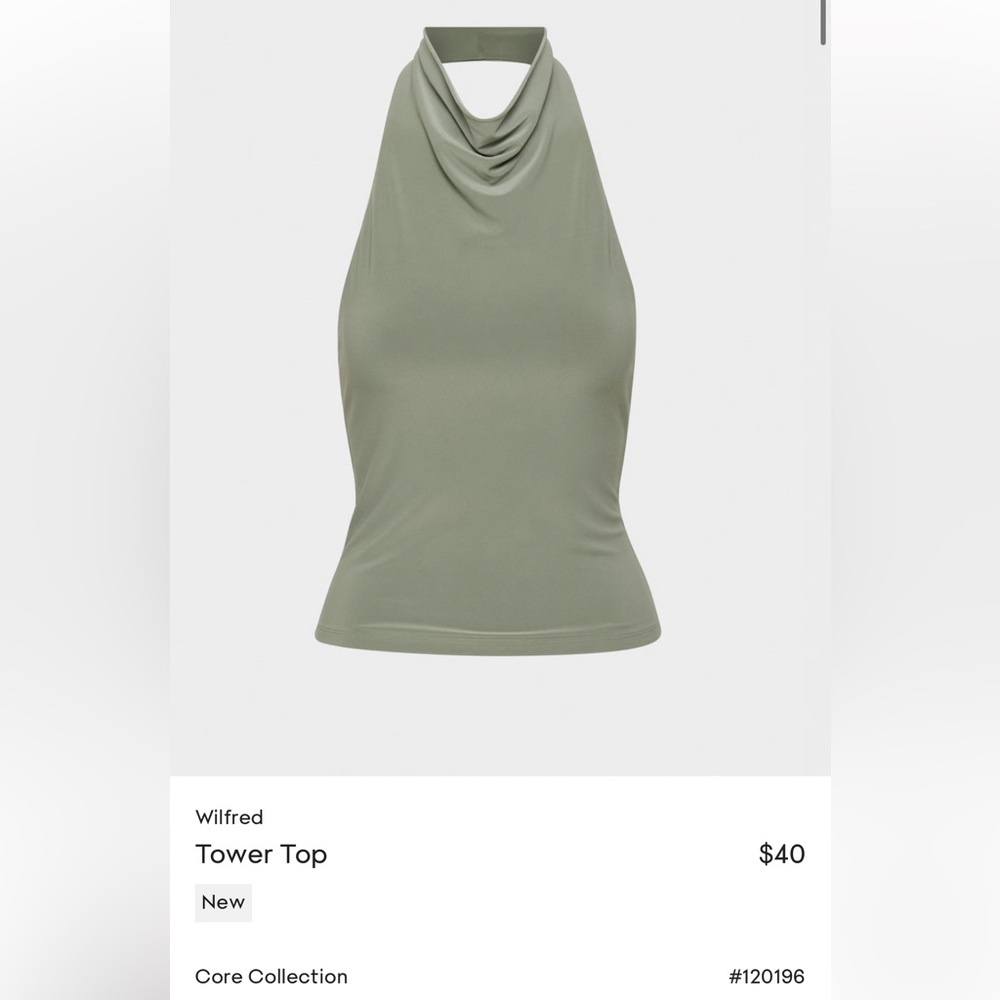 Aritzia Wilfred Tower Top